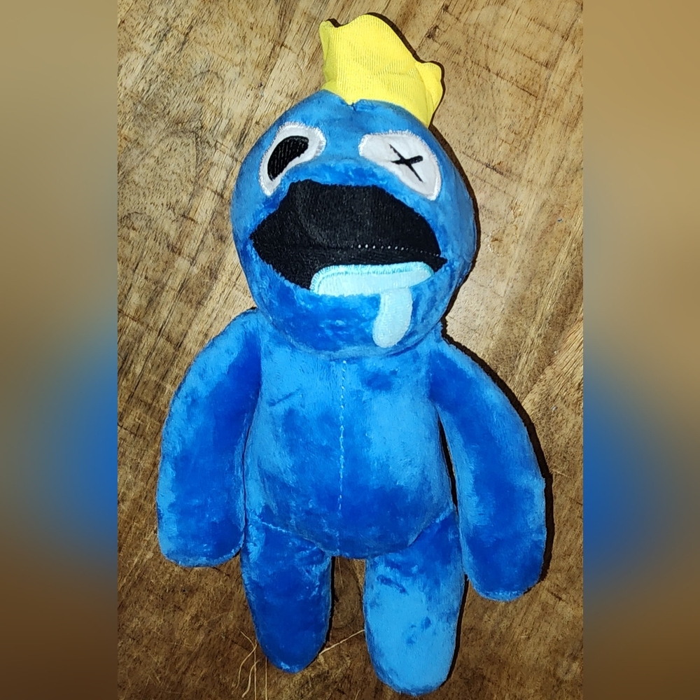 Rainbow Friends Blue Plush 12”